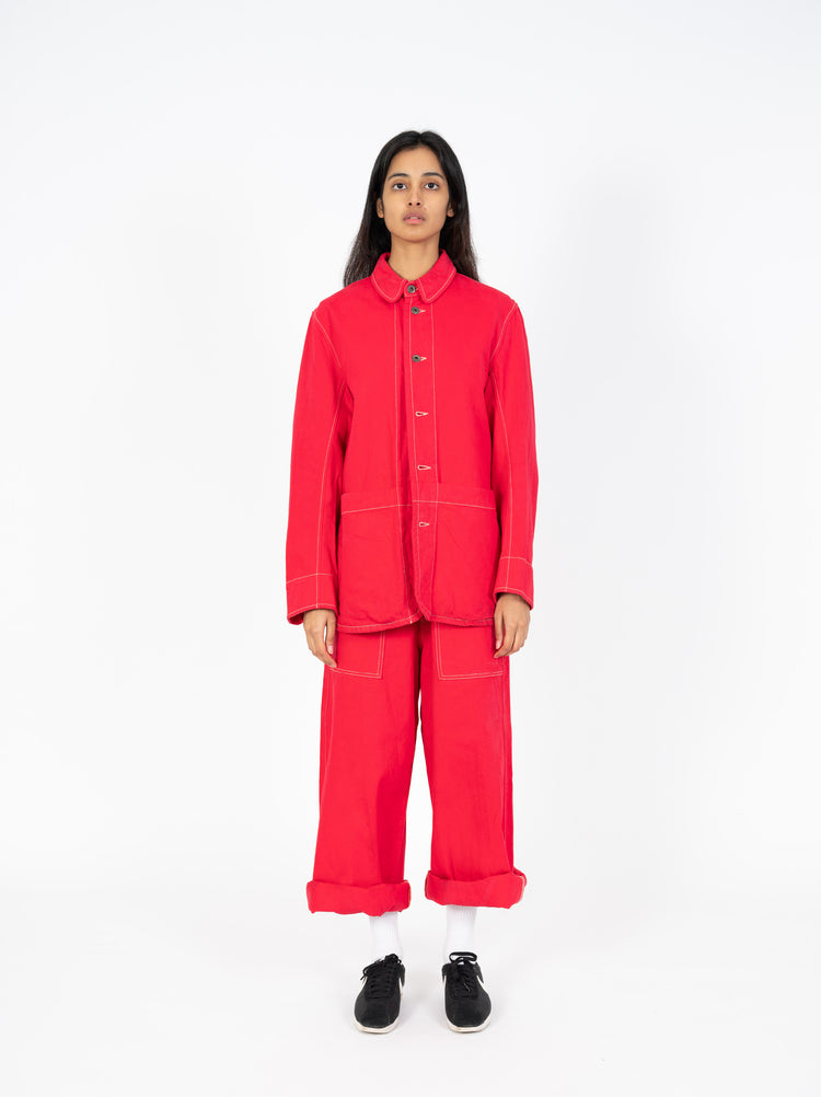 PAINTER JACKET (CUSTOM RED)