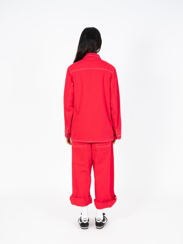 PAINTER JACKET (CUSTOM RED)