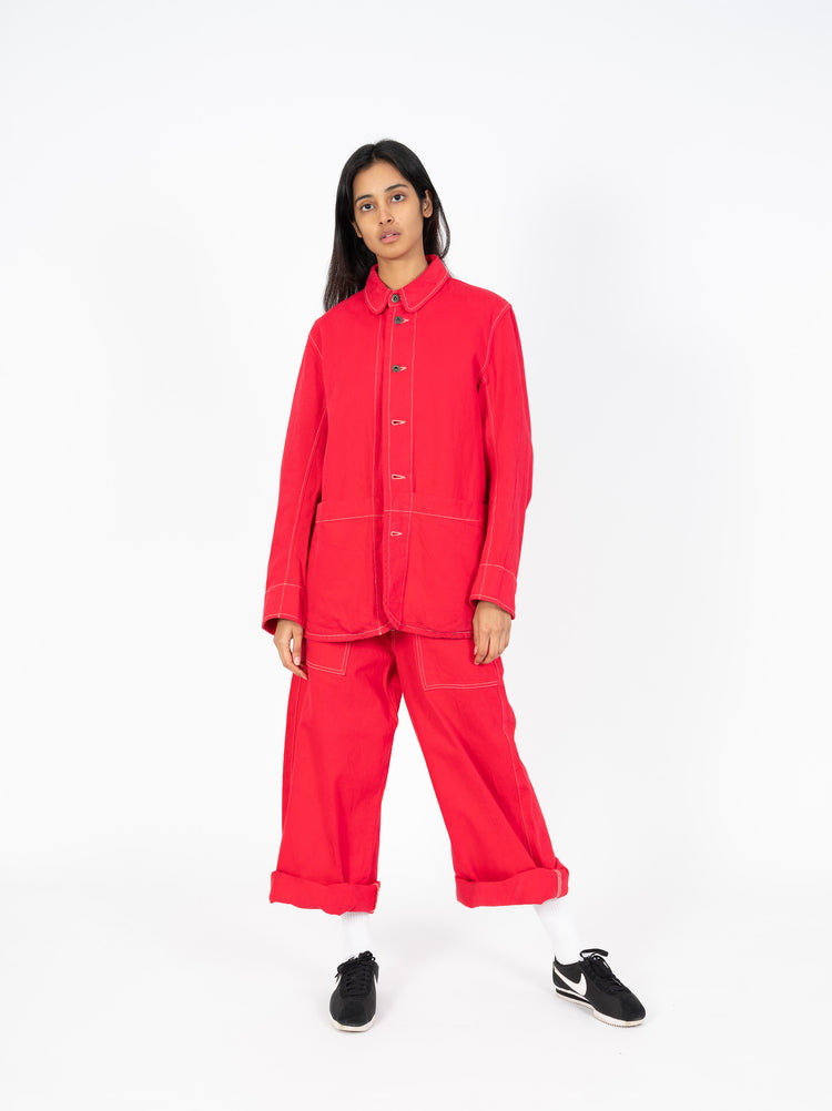 PAINTER JACKET (CUSTOM RED)