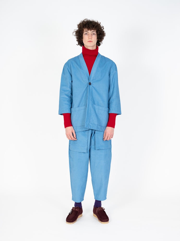 BABY CORD CARDI SUIT