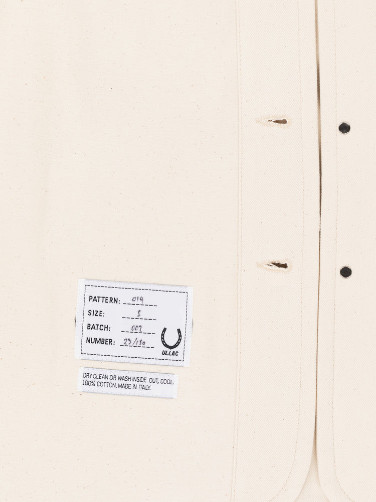 UNISEX PAINTER JACKET - ECRU