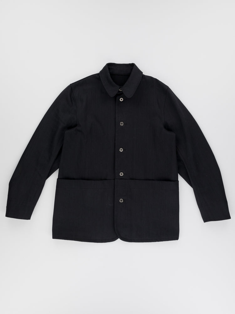 UNISEX PAINTER JACKET - BLACK