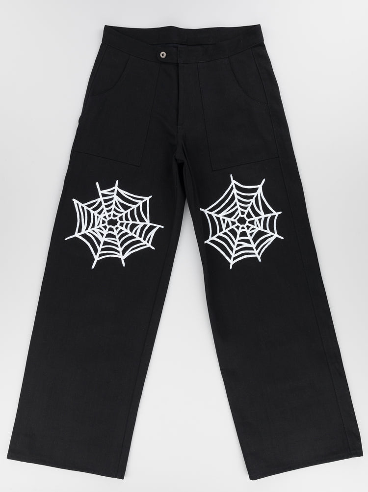 ULLAC x TATTOOS FOR YOUR ENEMIES COLLAB PAINTER SUIT. BLACK TIGER.