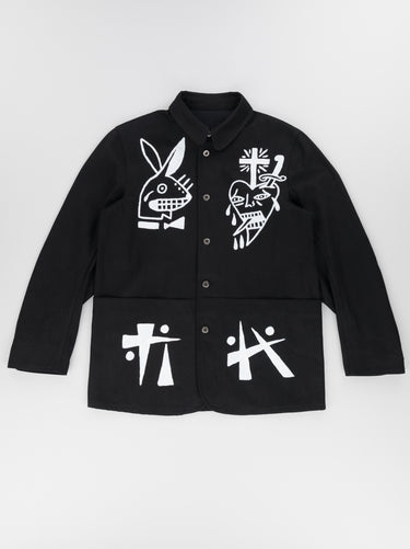 ULLAC x TATTOOS FOR YOUR ENEMIES COLLAB PAINTER SUIT. BLACK TIGER.