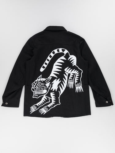ULLAC x TATTOOS FOR YOUR ENEMIES COLLAB PAINTER SUIT. BLACK TIGER.