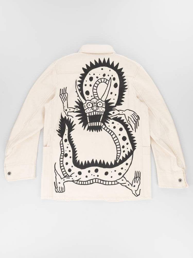 ULLAC x TATTOOS FOR YOUR ENEMIES COLLAB PAINTER SUIT. BOSS DRAGON.