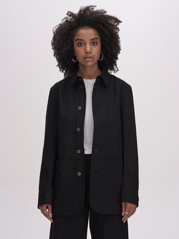 UNISEX PAINTER SUIT - BLACK.