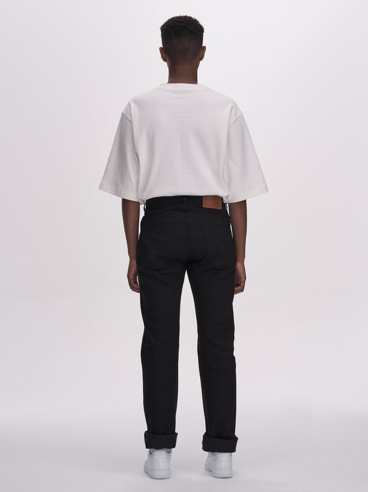 STRAIGHT JEANS - BLACK