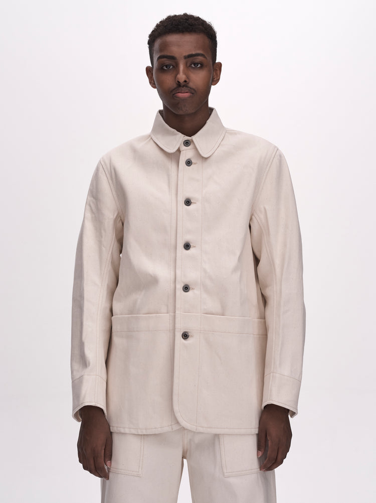 UNISEX PAINTER SUIT - ECRU