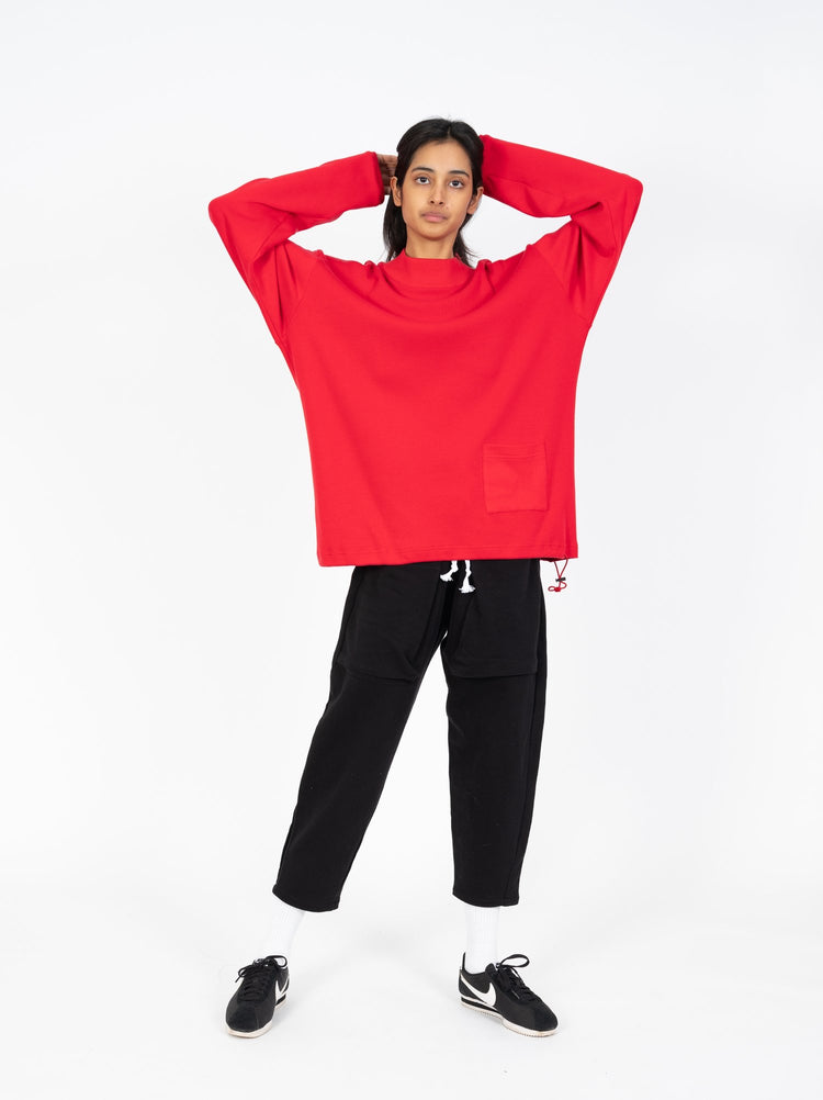 THERMOS TOP BOTH COLOURS (red / red &white)