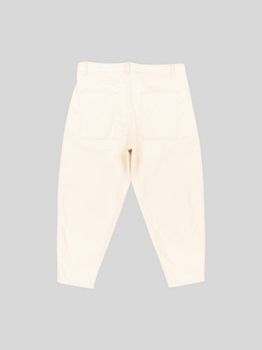 ULLAC x Gloverall Ecru Pants