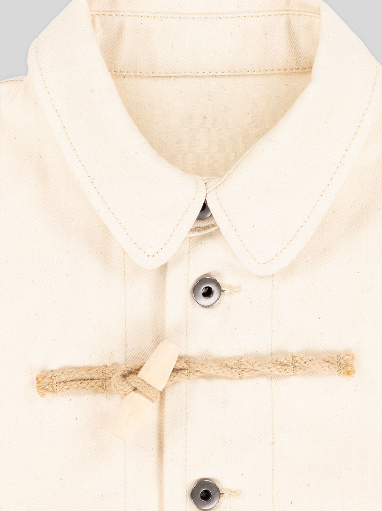 ULLAC x Gloverall PAINTER JACKET Ecru