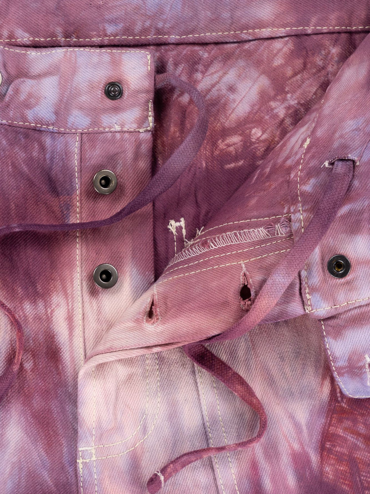 Tie-Dye Black Eye Painter Pants