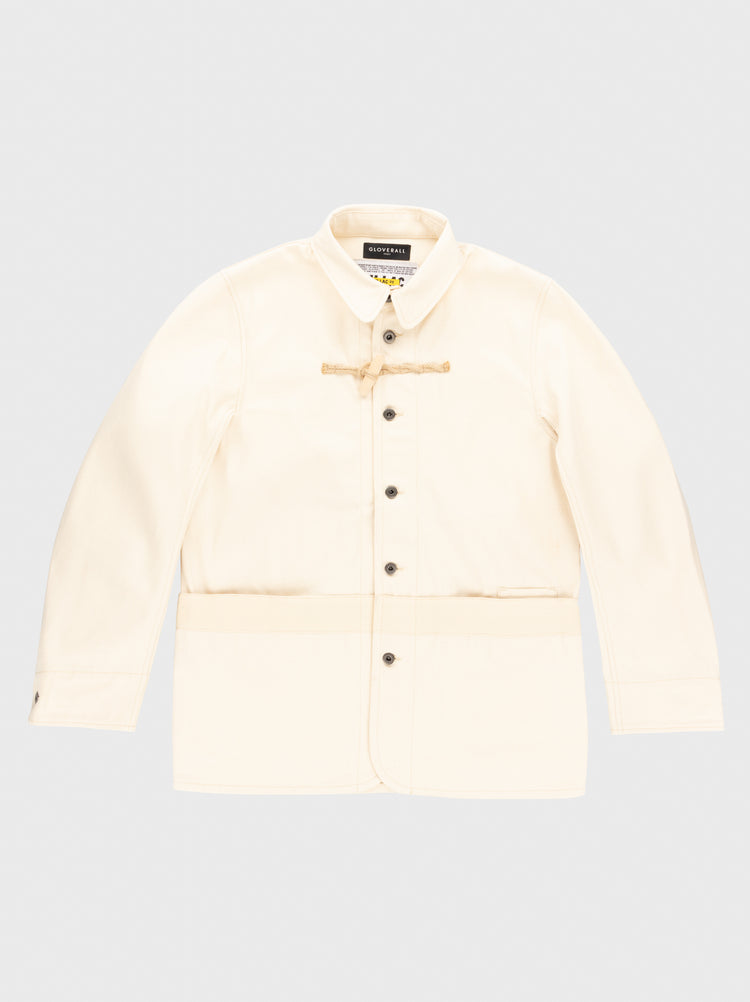 ULLAC x Gloverall PAINTER JACKET Ecru