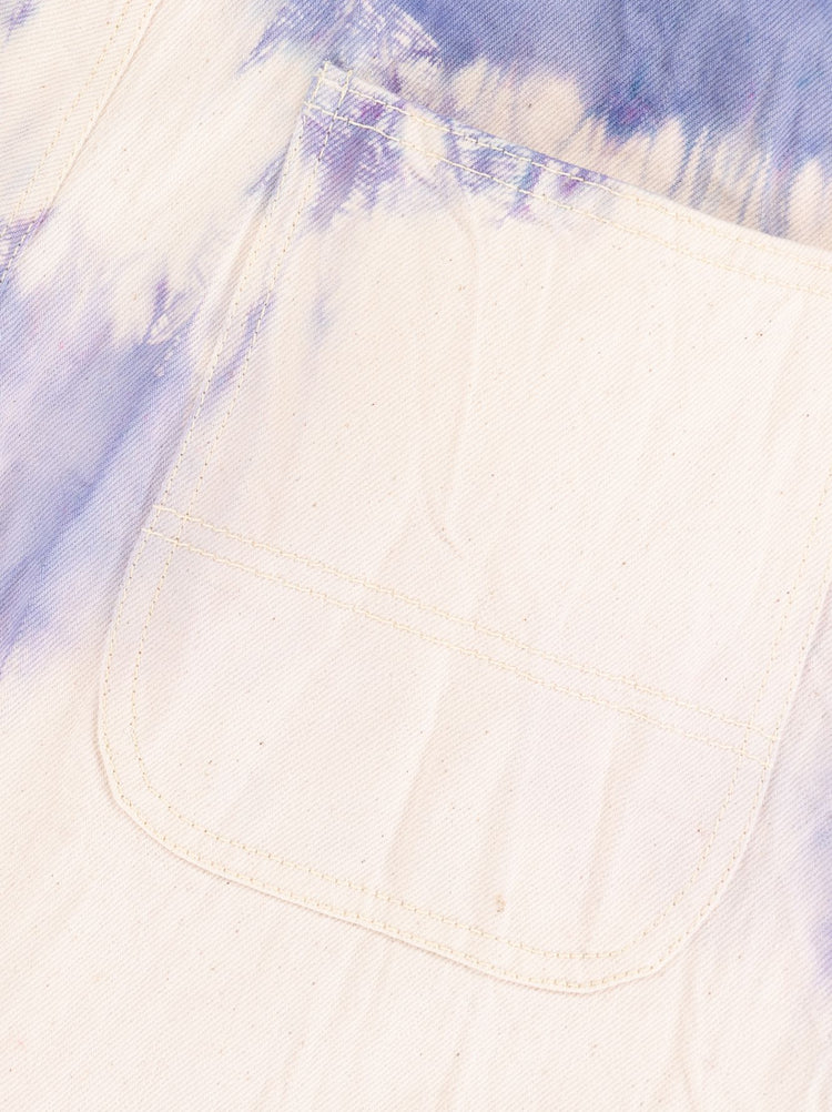 Tie- Dye Lavender Stripe Painter Pants