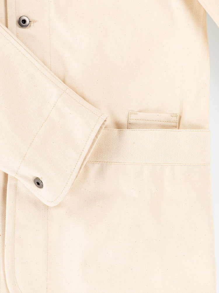 ULLAC x Gloverall PAINTER JACKET Ecru