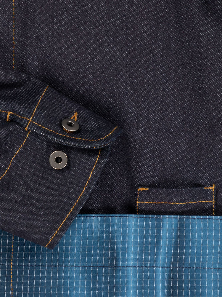 ULLAC x Gloverall Indigo Suit