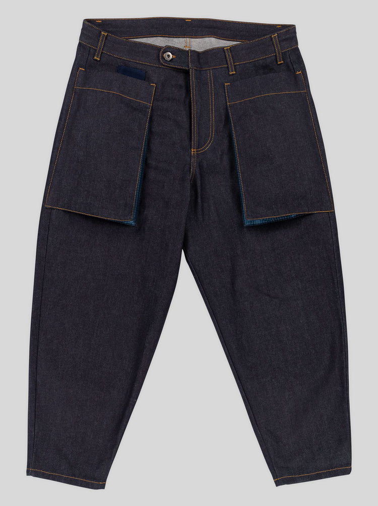 ULLAC x Gloverall Indigo Suit