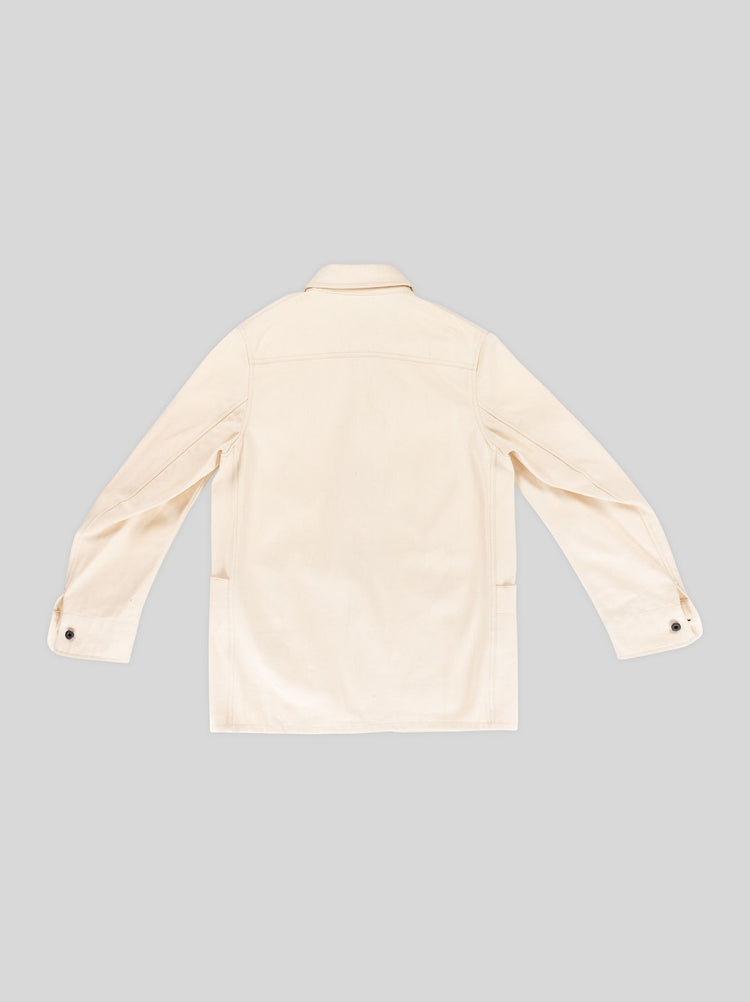 ULLAC x Gloverall PAINTER JACKET Ecru