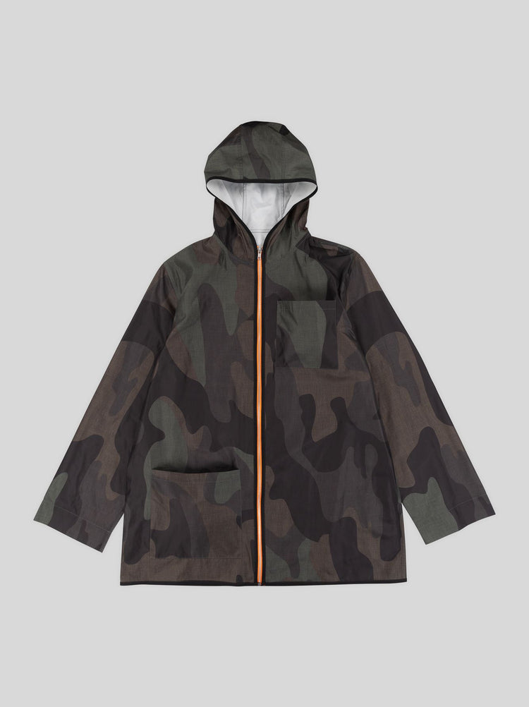 Scary Parka : CAMO / BLACK / WINDCHEATER